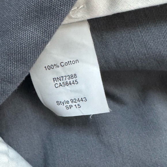 J Crew Mens Slim Bedford Pant, Grey, 32W/34L - Picture 6 of 6
